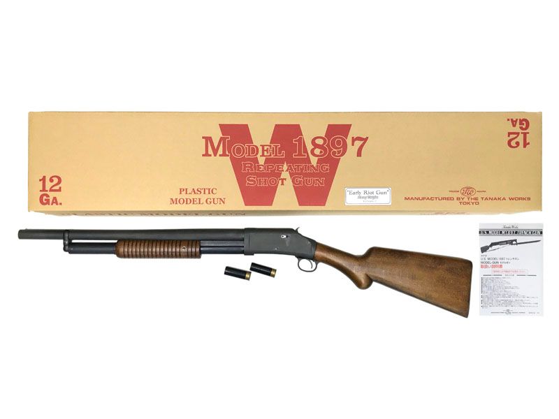 タナカ M1897 アーリーライオットガン HW Version2 発火モデルガン トイガン