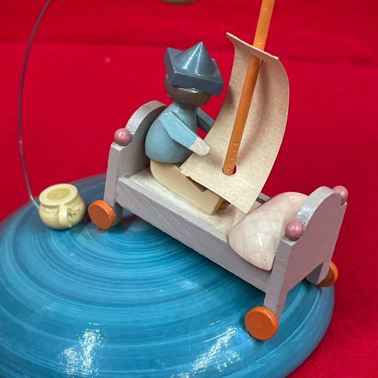 ヴィンテージ ドイツ エルツ山地 ERZGEBIRGISCHE VOLKSKUNST 木製玩具