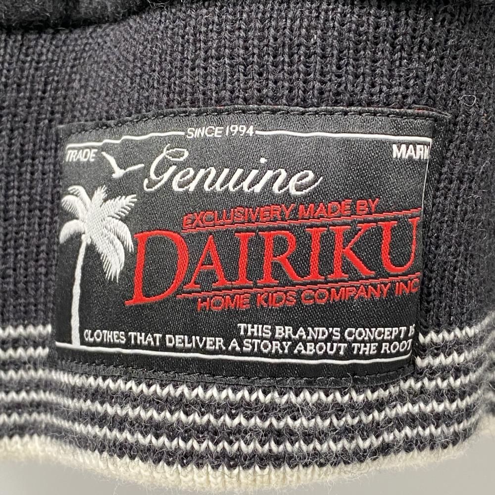 中古】DAIRIKU 21AW Andrew Stadium Jacket ブラック サイズM