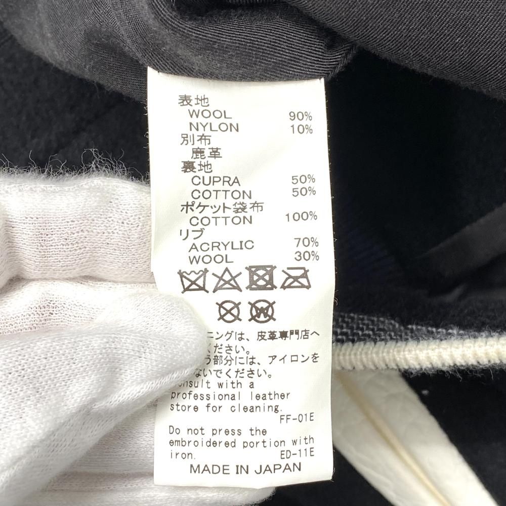 中古】DAIRIKU 21AW Andrew Stadium Jacket ブラック サイズM