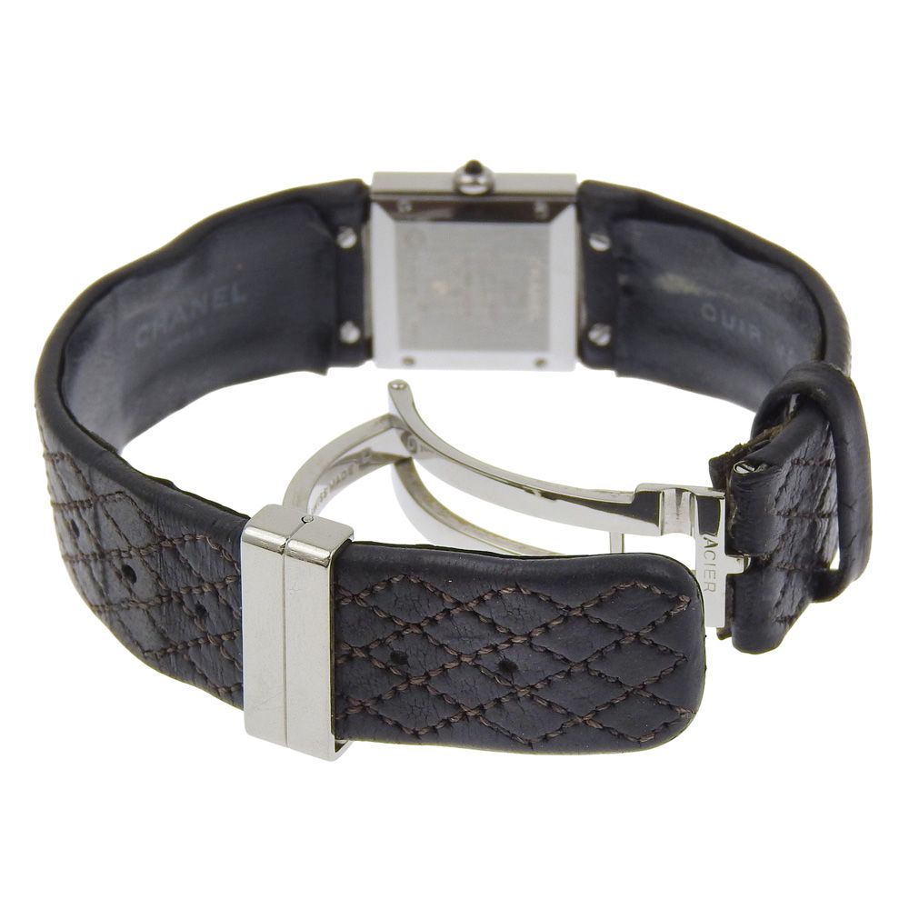 美品　CHANELマトラッセ レディース 腕時計 H0116 クロコレザーベルト 美品 CHANELマトラッセ レディース 腕時計 H0116 クロコレザーベルト