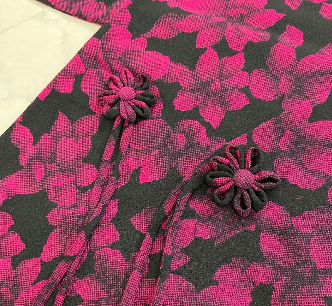 kimono one kimonoarisa 厳選 センスの良いロング道中着 新宿津田屋 裄長 ロング 裄67丈102 5