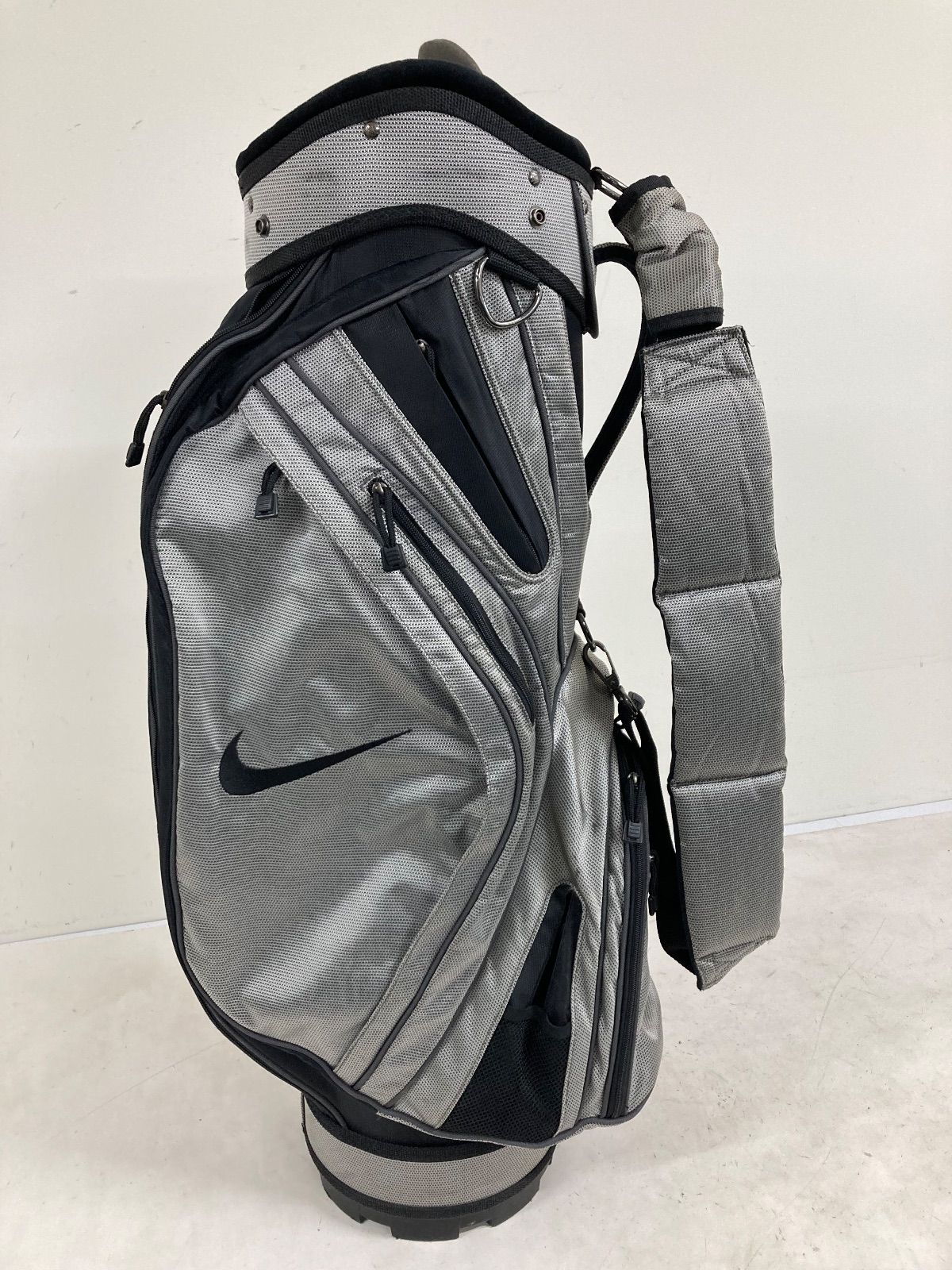 Nike ナイキ 14分割 キャディバッグ　ヘザーグレー ナイキ NIKE AIR HYBRID キャディバッグ 14分割 軽量 スタンド - メルカリ