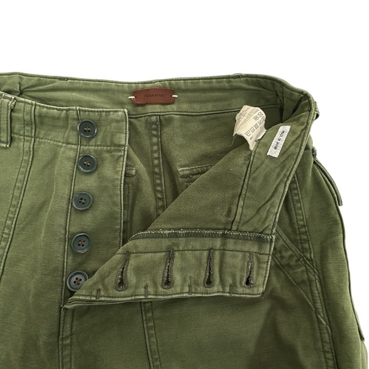  ⑤ ベイカーパンツ レディース グリーン 38 その他 パンツ