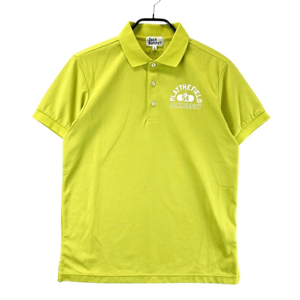 サイズ：4 JACK BUNNY ジャックバニー 半袖ポロシャツ グリーン系