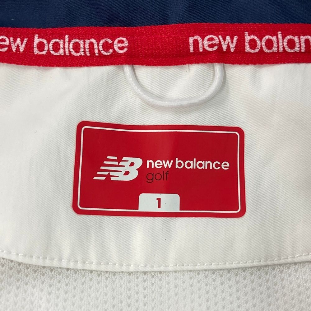 サイズ：1 NEW BALANCE GOLF ニューバランス 裏メッシュ 2WAY ジップ