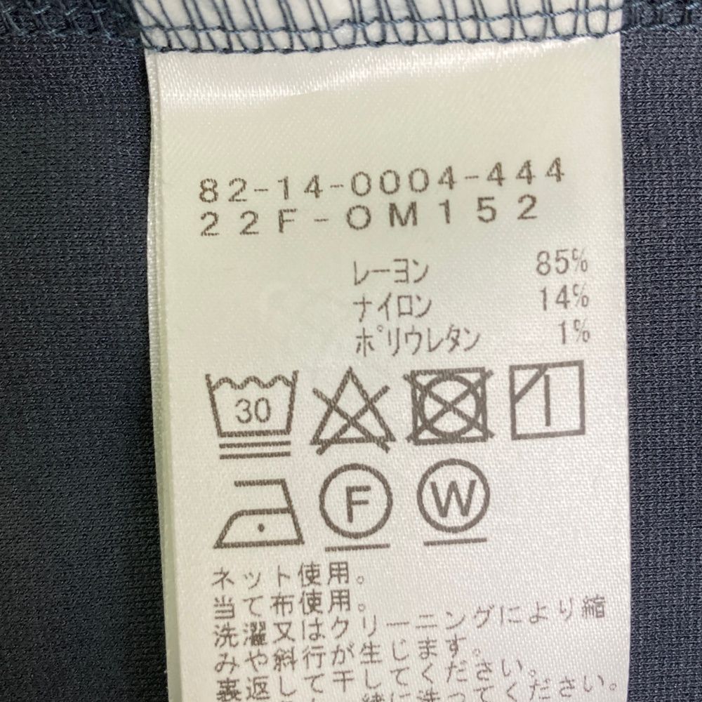 サイズ：L BEAMS GOLF ビームスゴルフ 刺繍入り ハイネック長袖Tシャツ