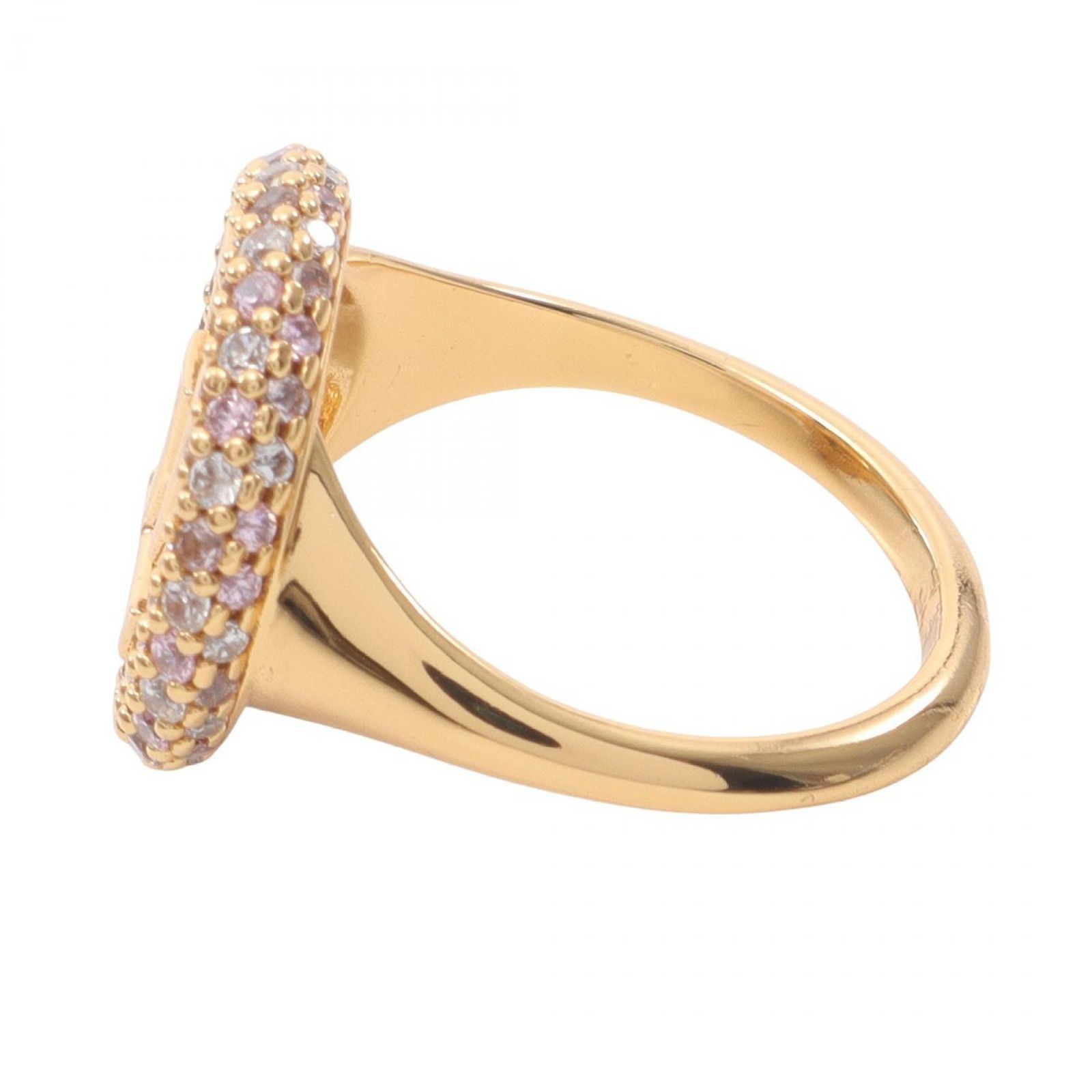 ルイ ヴィトン LOUIS VUITTON リング 指輪 ルイーズ トレゾール M 1221 S GP ゴールドメッキ レディース A