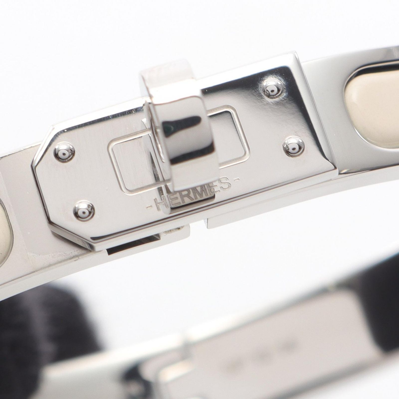 エルメス HERMES バングル ミニクリック ケリー H 200004 ステンレススチール ブレスレット レディース バングル リストバンド アクセサリー