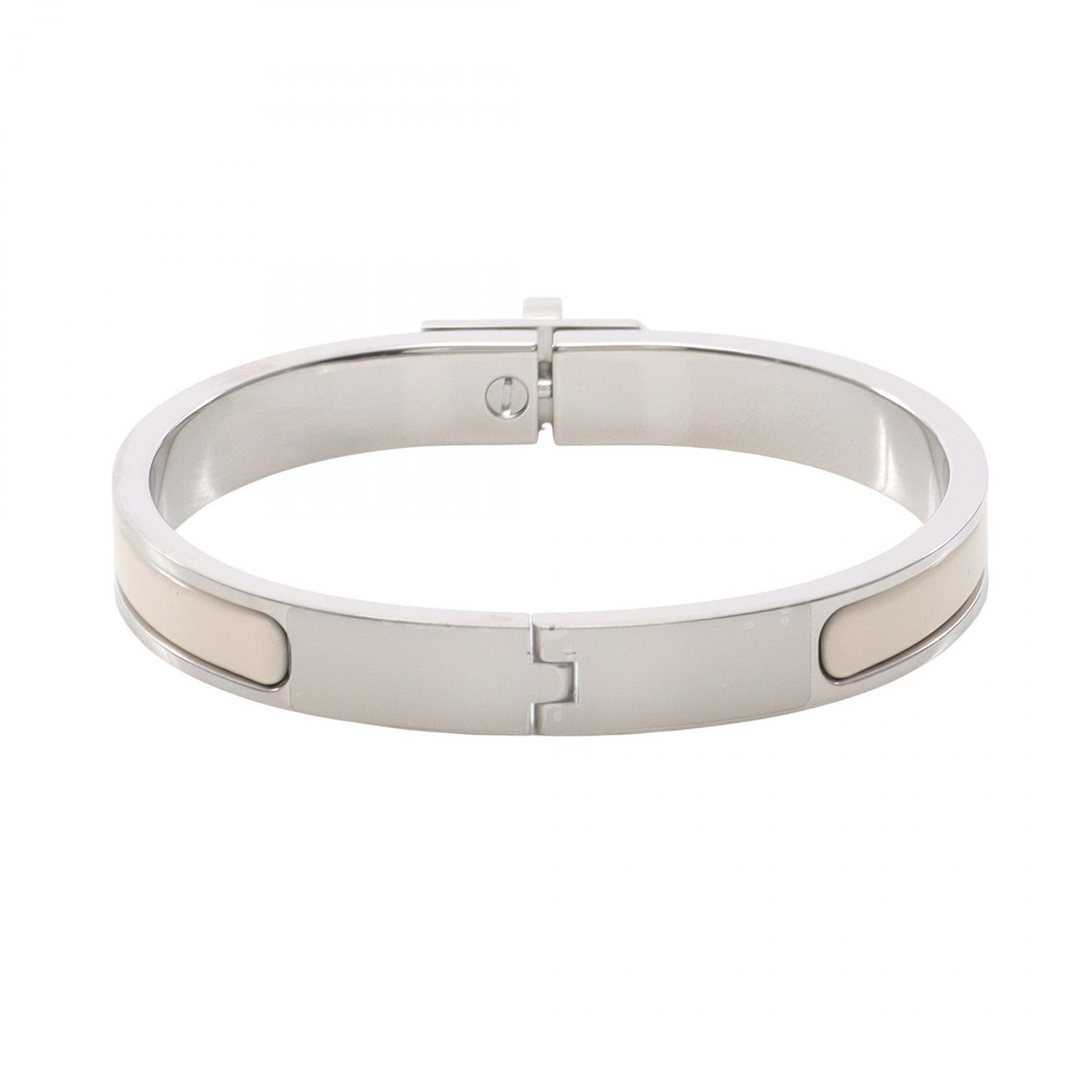 エルメス HERMES バングル ミニクリック ケリー H 200004 ステンレススチール ブレスレット レディース