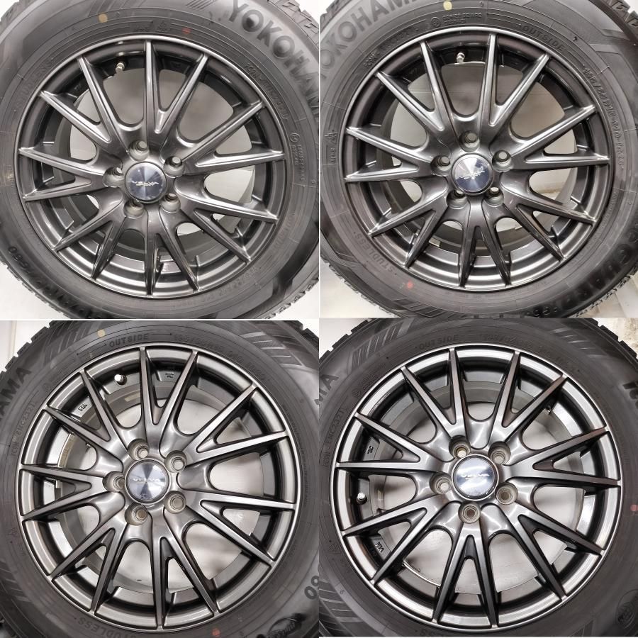 ◇配送先指定あり◇ ＜スタッドレス・ホイール 4本＞ 195/65R15 '21年