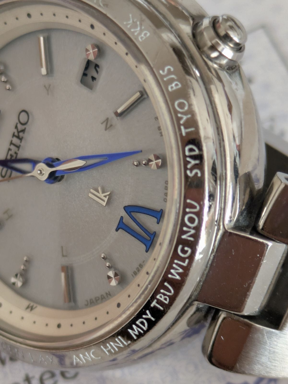 稼働品 SEIKO ルキア SSQV013 ソーラー電波時計 - メルカリ