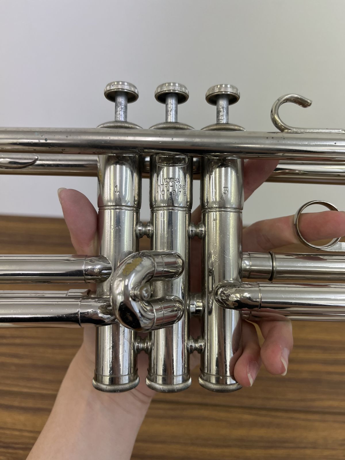  現地引取のみ 配送不可 トランペット YTR 136 トランペット本体 トランペット