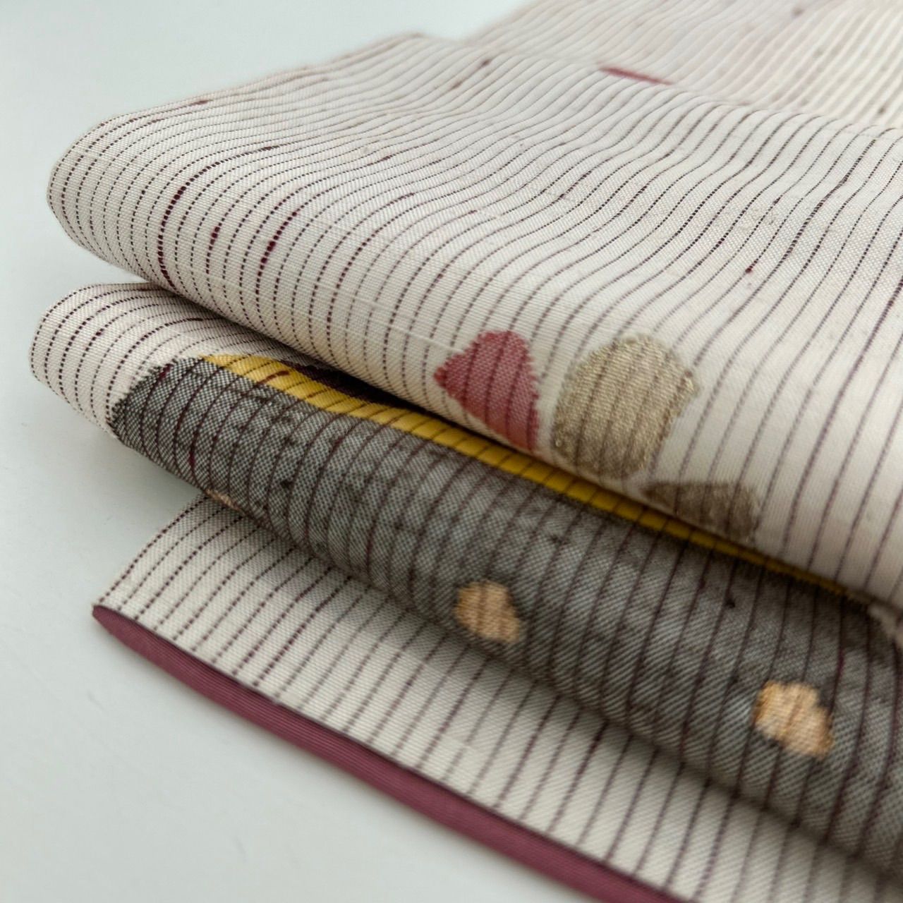 作家物 ぜんまい紬 東京ますいわ屋 染めと織 ガード加工 真綿 正絹