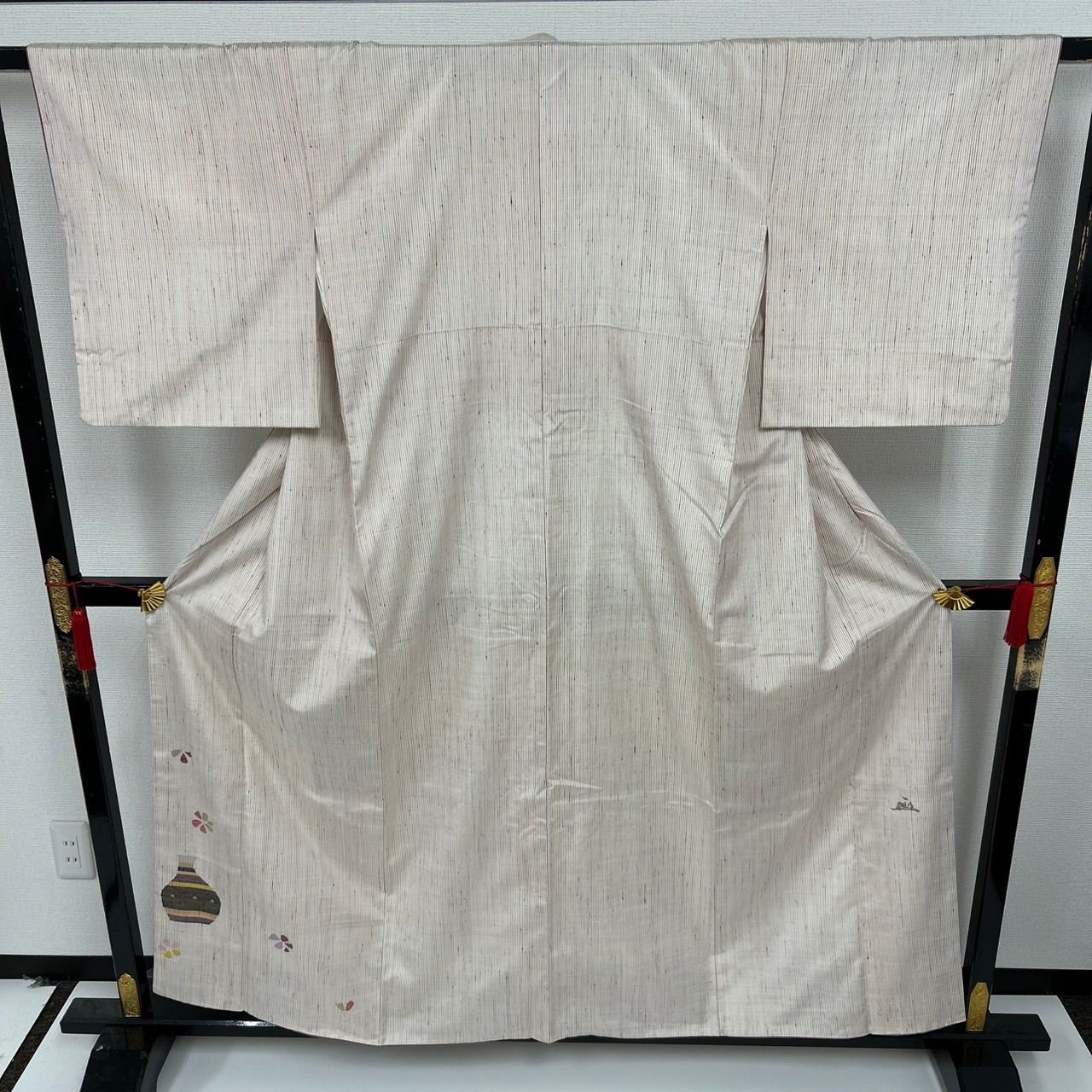 作家物 ぜんまい紬 東京ますいわ屋 染めと織 ガード加工 真綿 正絹