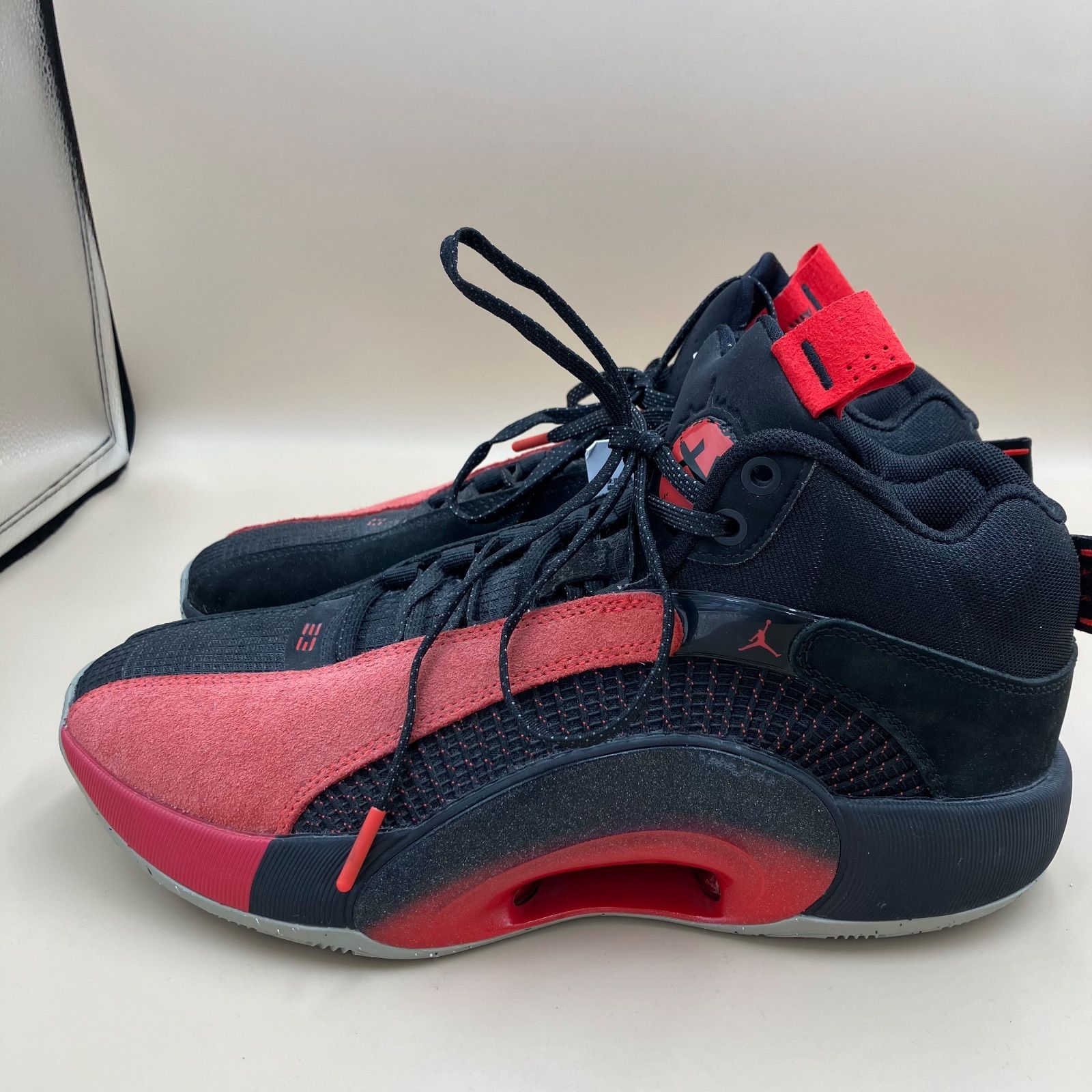 600 NIKE AIR JORDAN XXXV SP-R PF ブラック/レッド - メルカリ