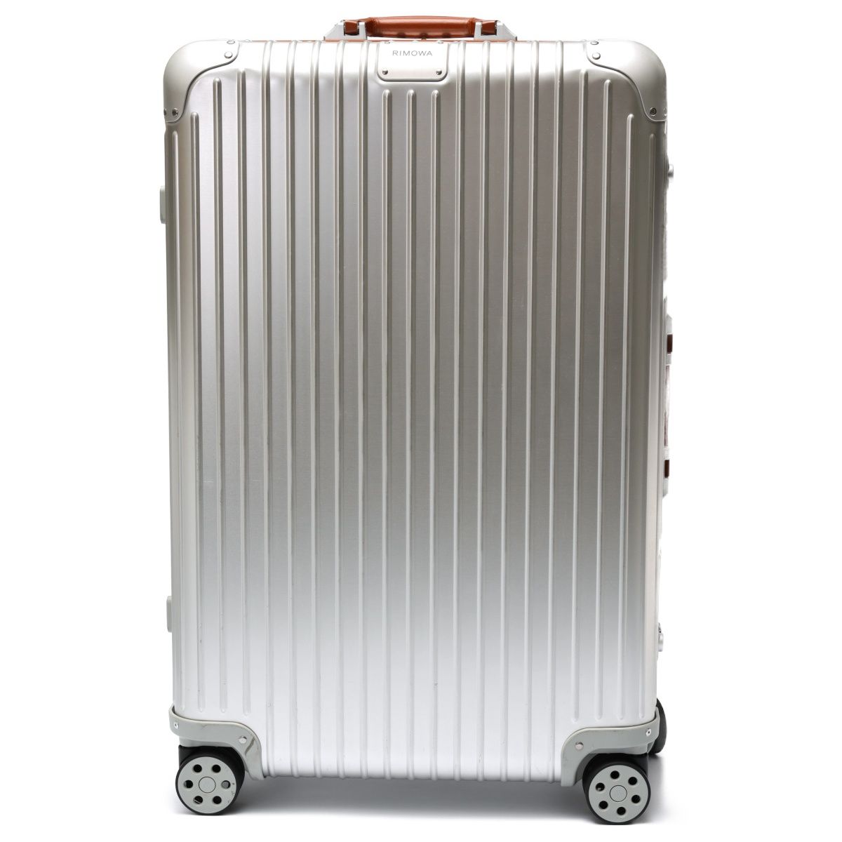 リモワ RIMOWA オリジナル チェックイン L ツイスト スーツケース 86 アルミニウム シルバー ブラウン 商品番号 S-159280