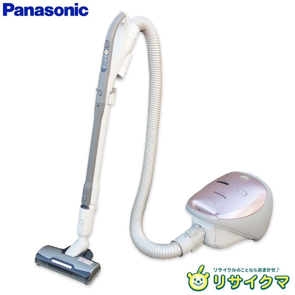 M パナソニック 掃除機 電気クリーナー 2013年 紙パック式 キャニスタータイプ ピンク 吸込仕事率600 W MC PA 22 G 27988