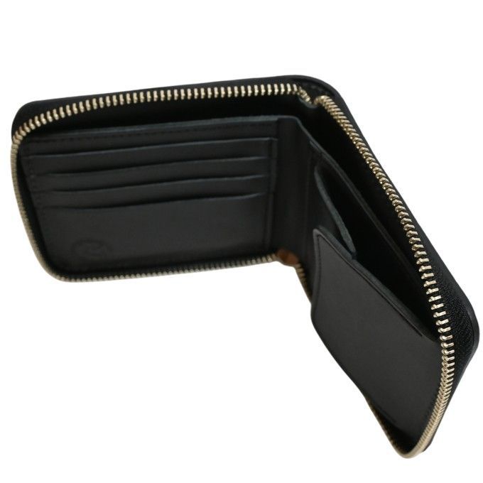 未使用級✨KC,s ケイシイズ エレファント　レザー　ウォレット　ブラック ウォレット ラウンドジップ3 エレファント | ケイシイズ 【公式