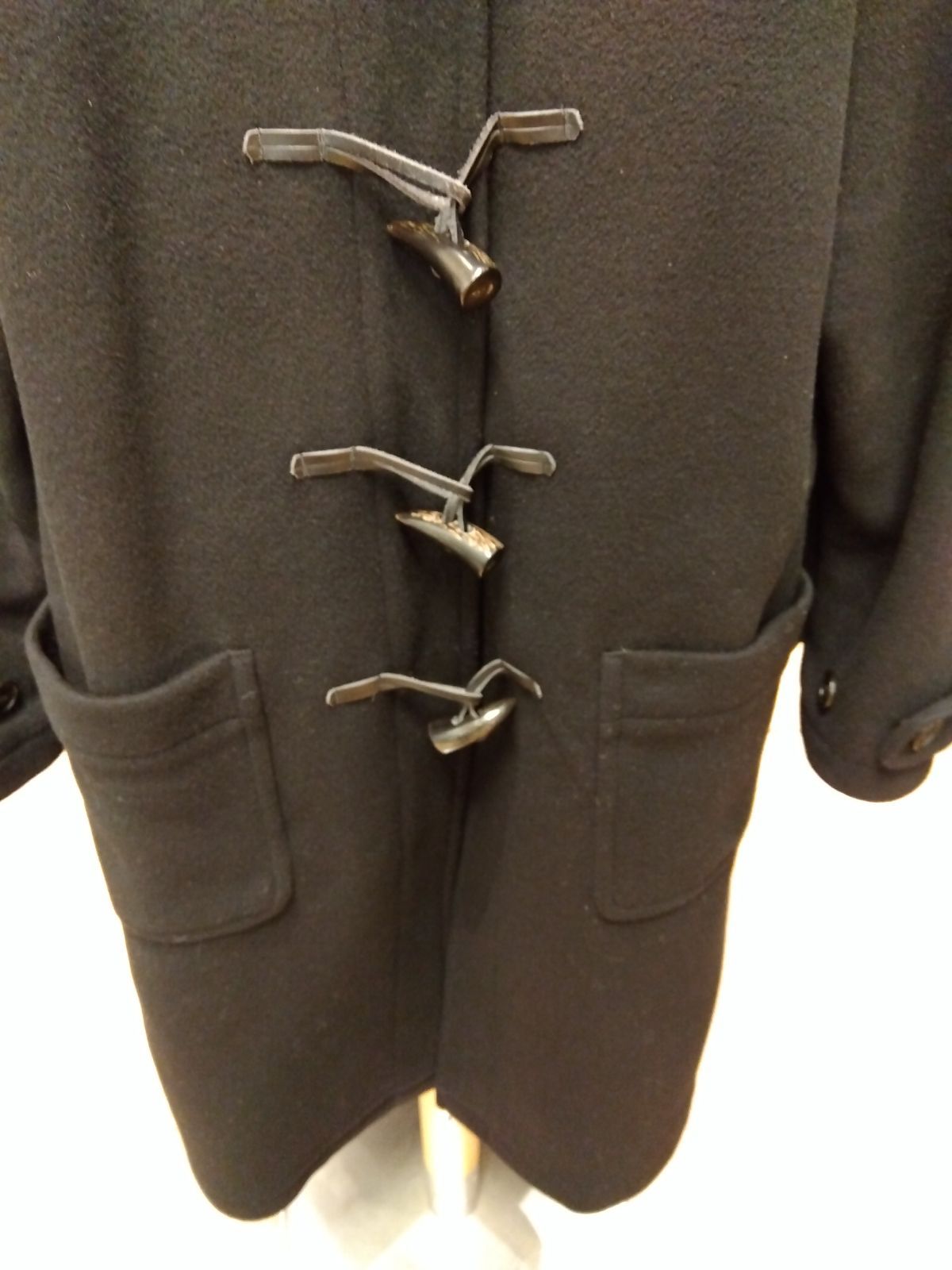 M4 メゾンドベージュ ダッフルコート ブラック 7号 - メルカリ