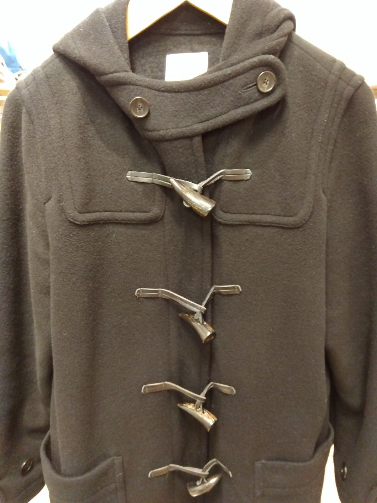 M4 メゾンドベージュ ダッフルコート ブラック 7号 - メルカリ