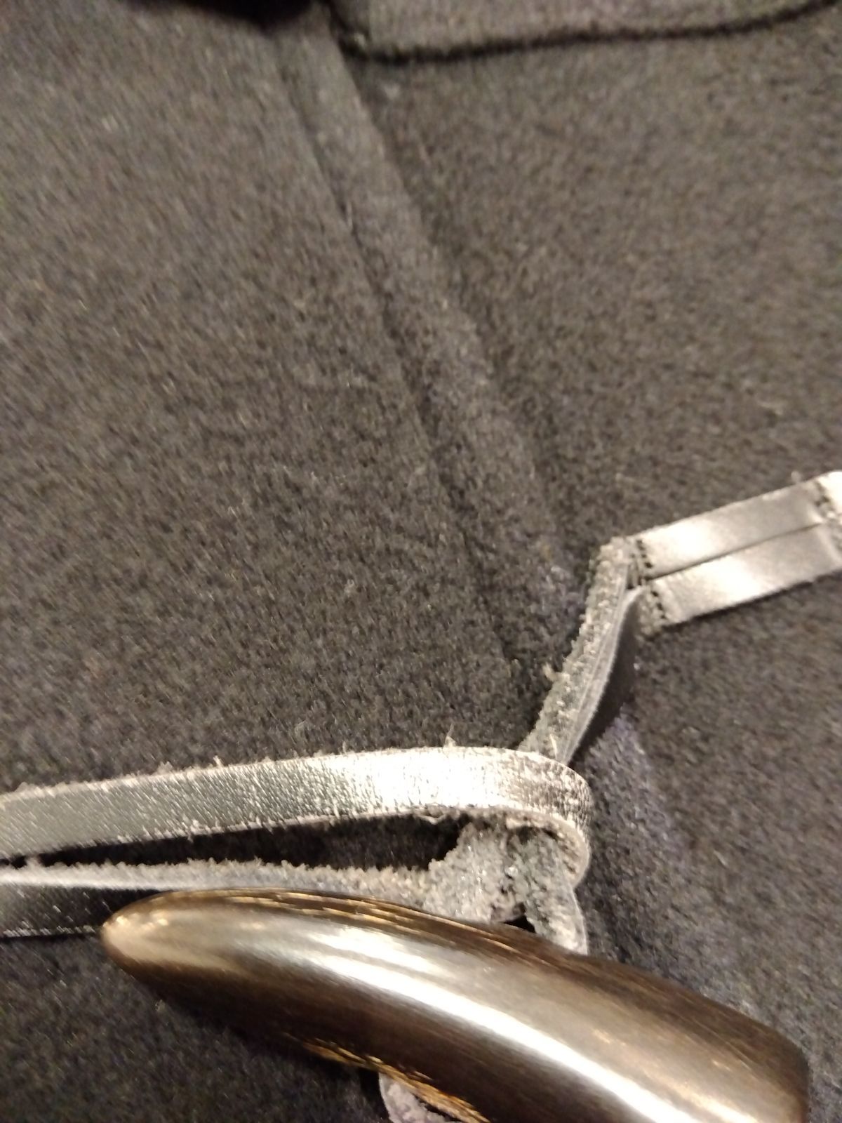 M4 メゾンドベージュ ダッフルコート ブラック 7号 - メルカリ