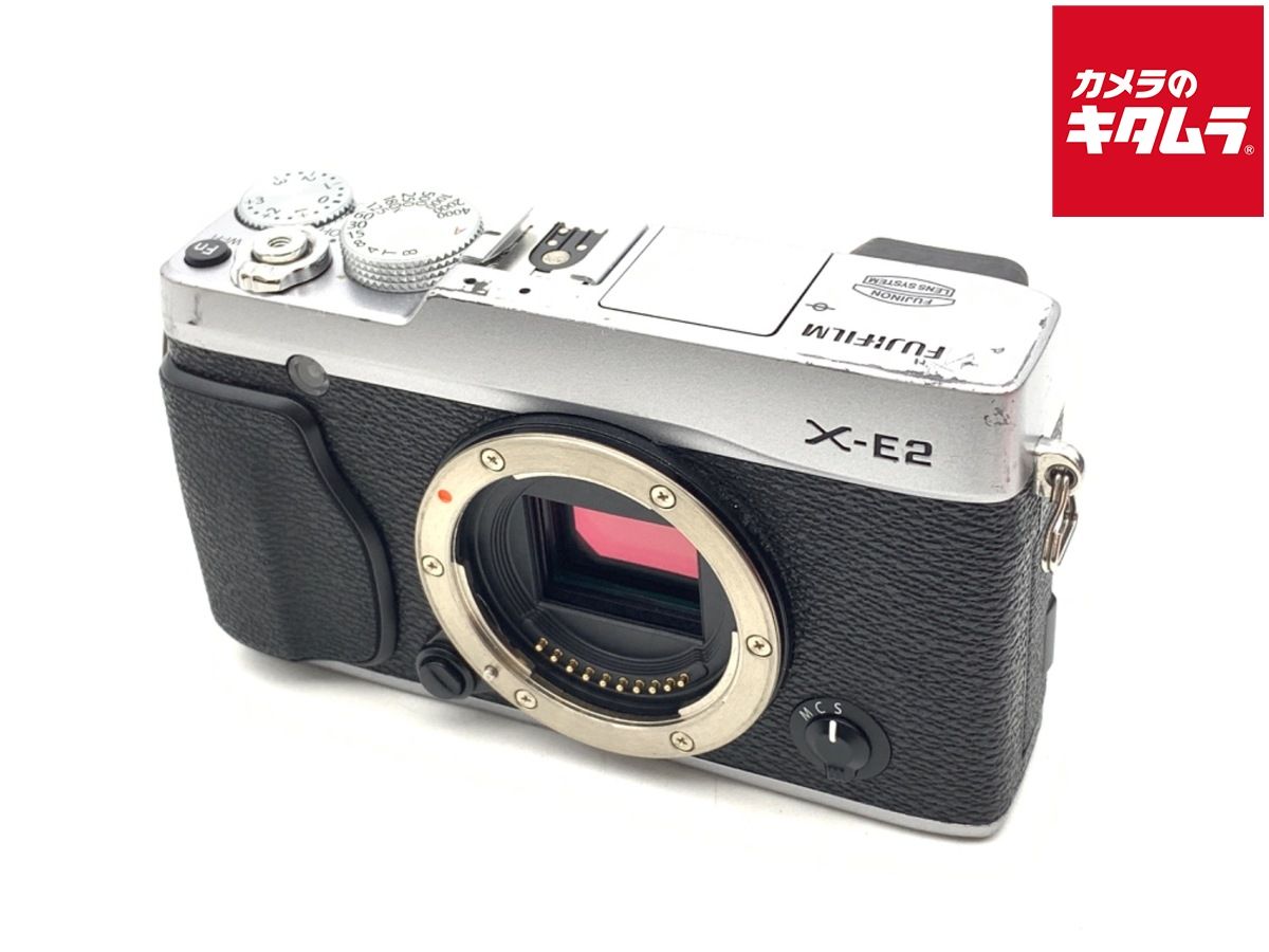 並品 フジフイルム X-E2 ボディ シルバー