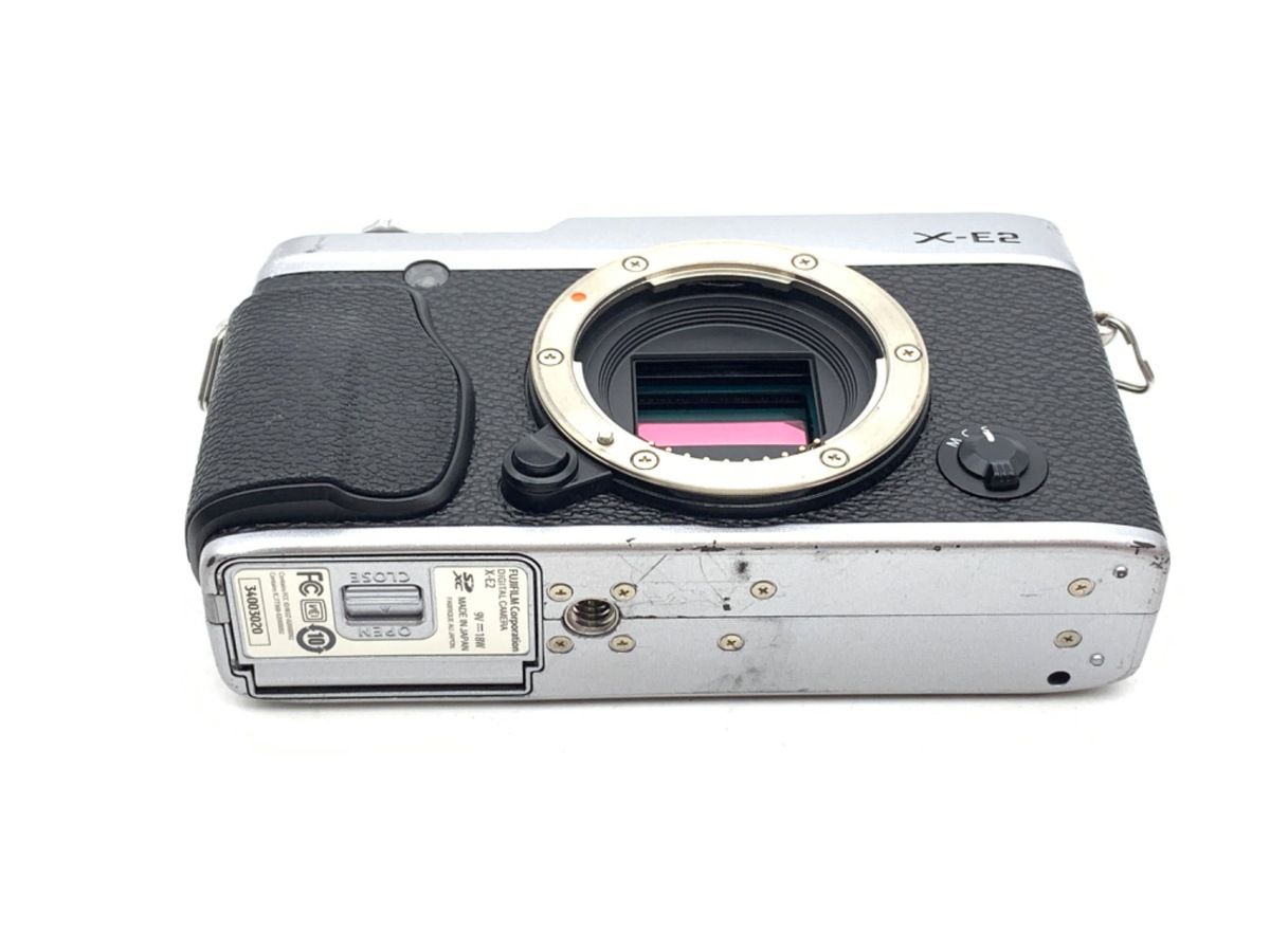 【超特価SALE開催中！】 並品 フジフイルム X-E2 ボディ シルバー 焦点のあった