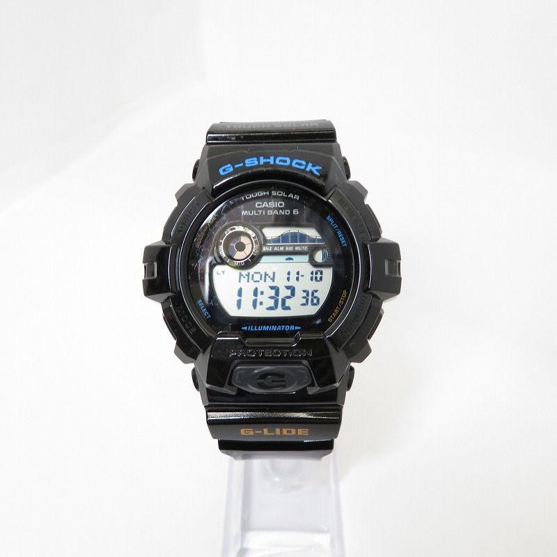 瀬戸大橋店 G-SHOCK ジーショック 腕時計 デジタル電波ソーラー GWX-8900-1JF ブラック 131