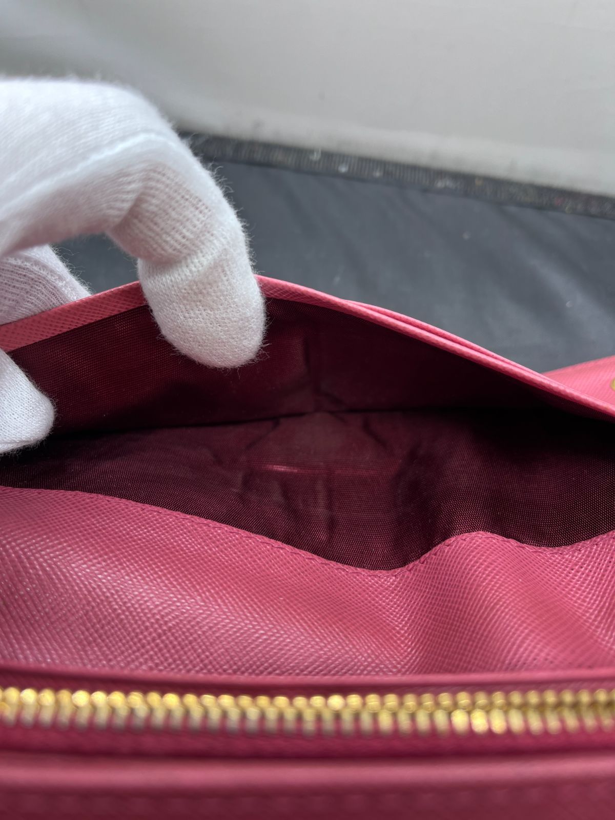  プラダ 長財布 ピンク 長財布 小物