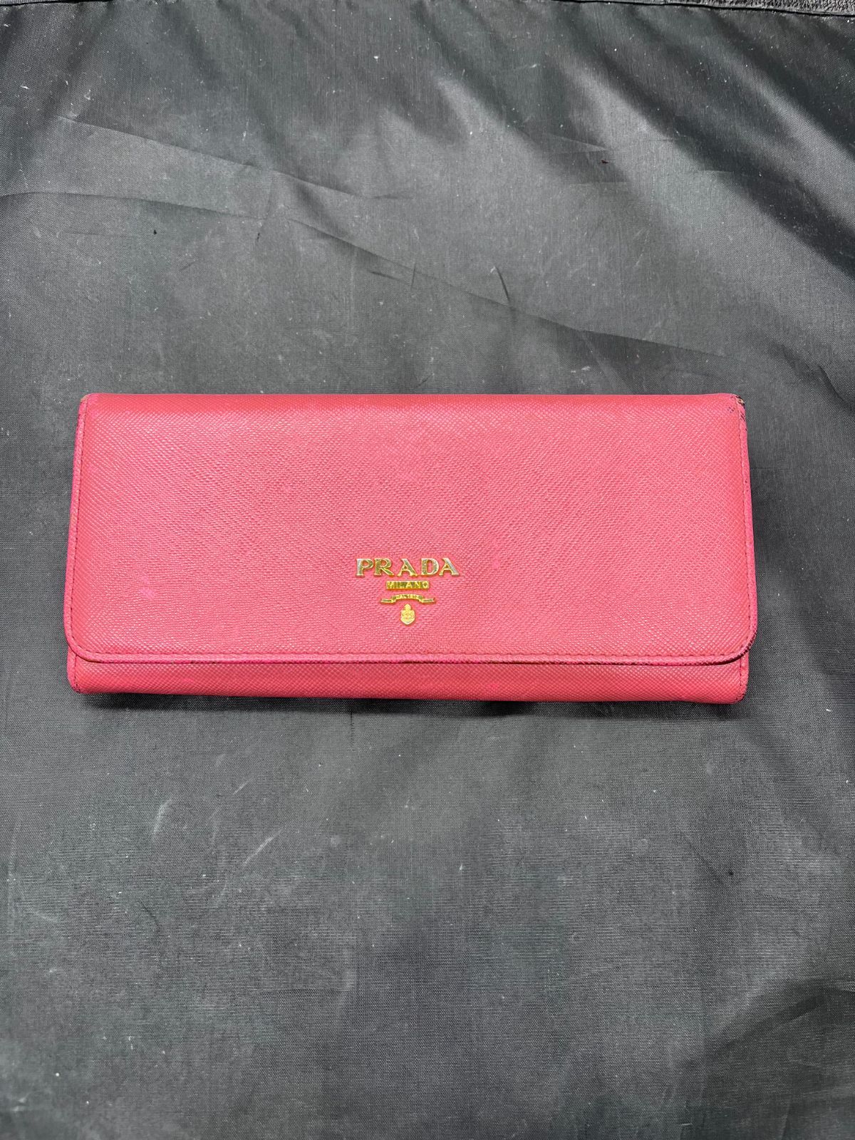 プラダ 長財布 ピンク B25102785