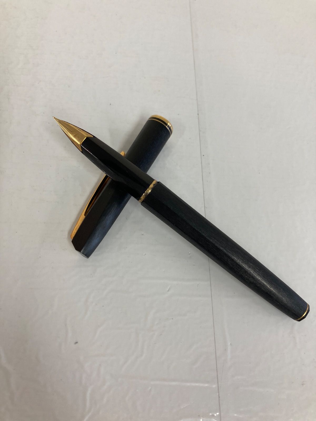 ◆ウォーターマン 万年筆 18K750 刻印有り　旧ロゴ ◇ウォーターマン 万年筆 18K750 刻印有り 旧ロゴ