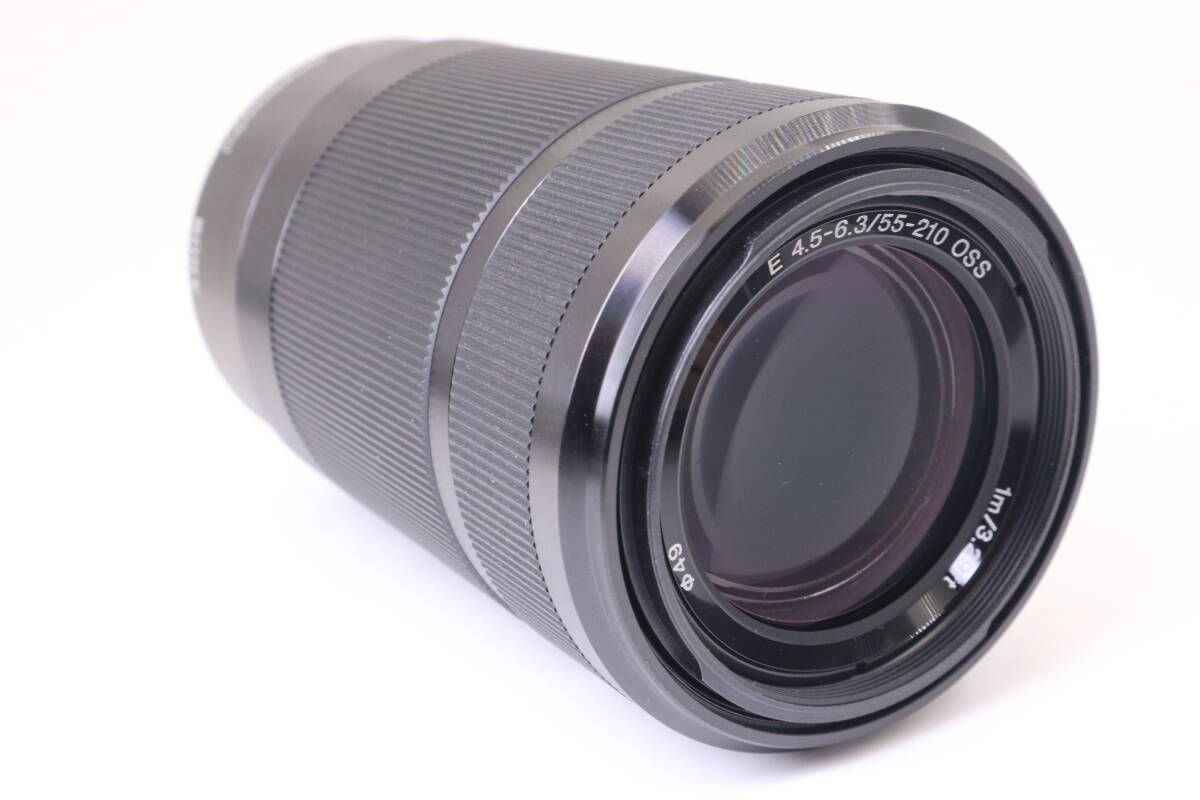 SONY E 55-210mm f4.5-6.3 OSS SEL55210 ソニー AFレンズ ブラック f11067