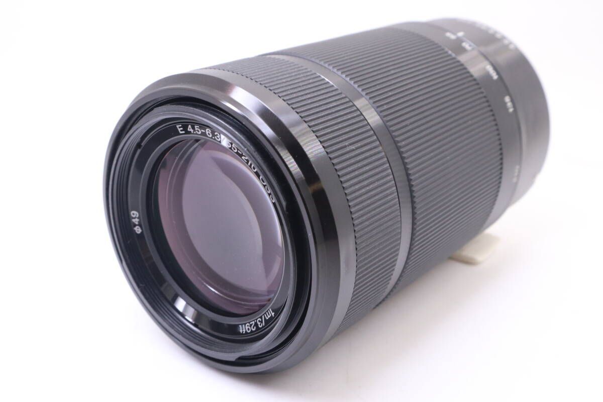 SONY E 55-210mm f4.5-6.3 OSS SEL55210 ソニー AFレンズ ブラック f11067