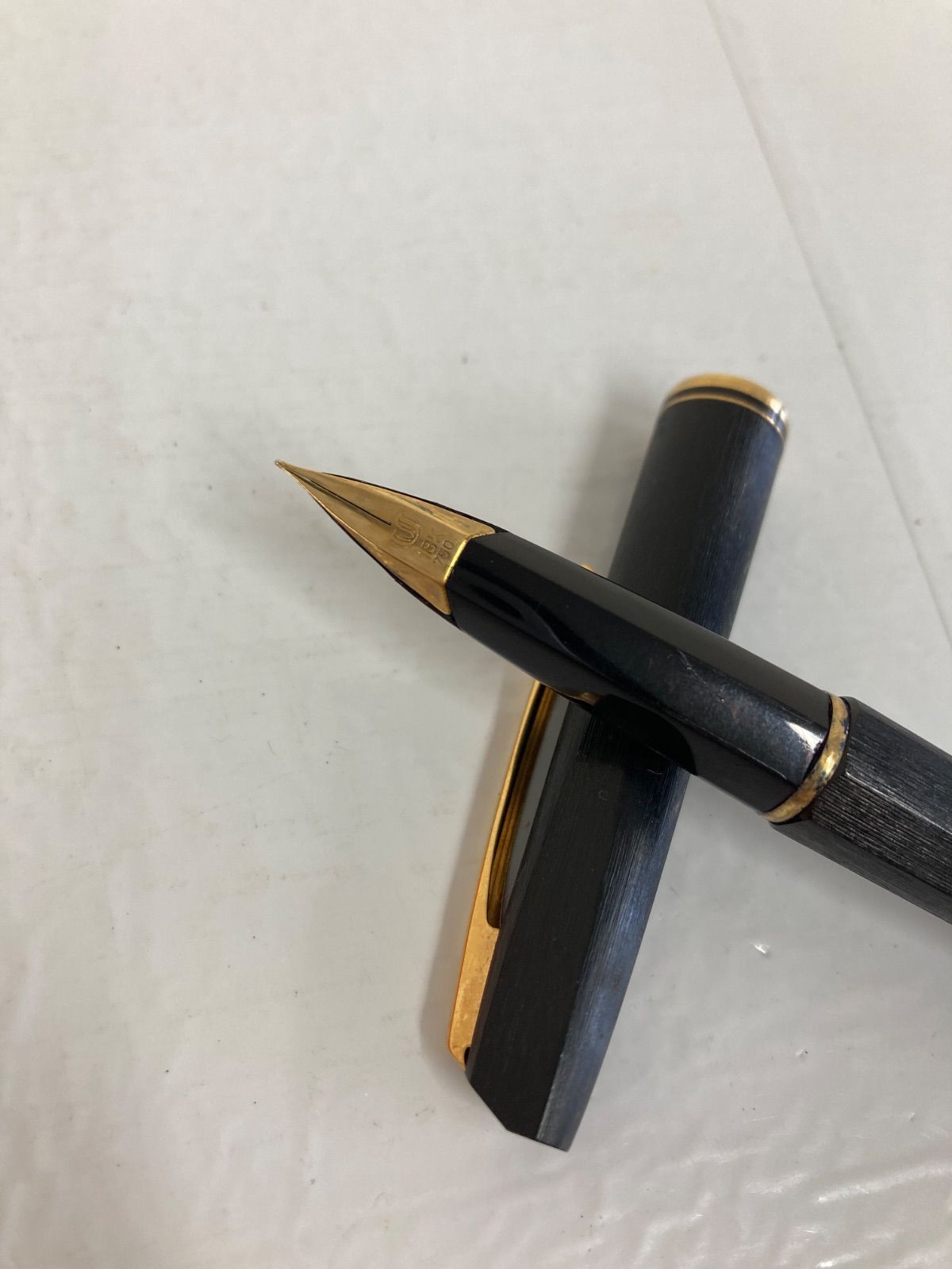 2 万年筆 WATER MAN ウォーターマン 18K 750 旧ロゴ ブルーブラック その他 1