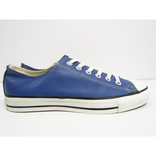 【US8】CONVERSE ALL　STARレザー　ブルー USA製 Converse,90s,MADE IN USA,ALL STAR,Hi,BLUE,CANVAS,US8,USED