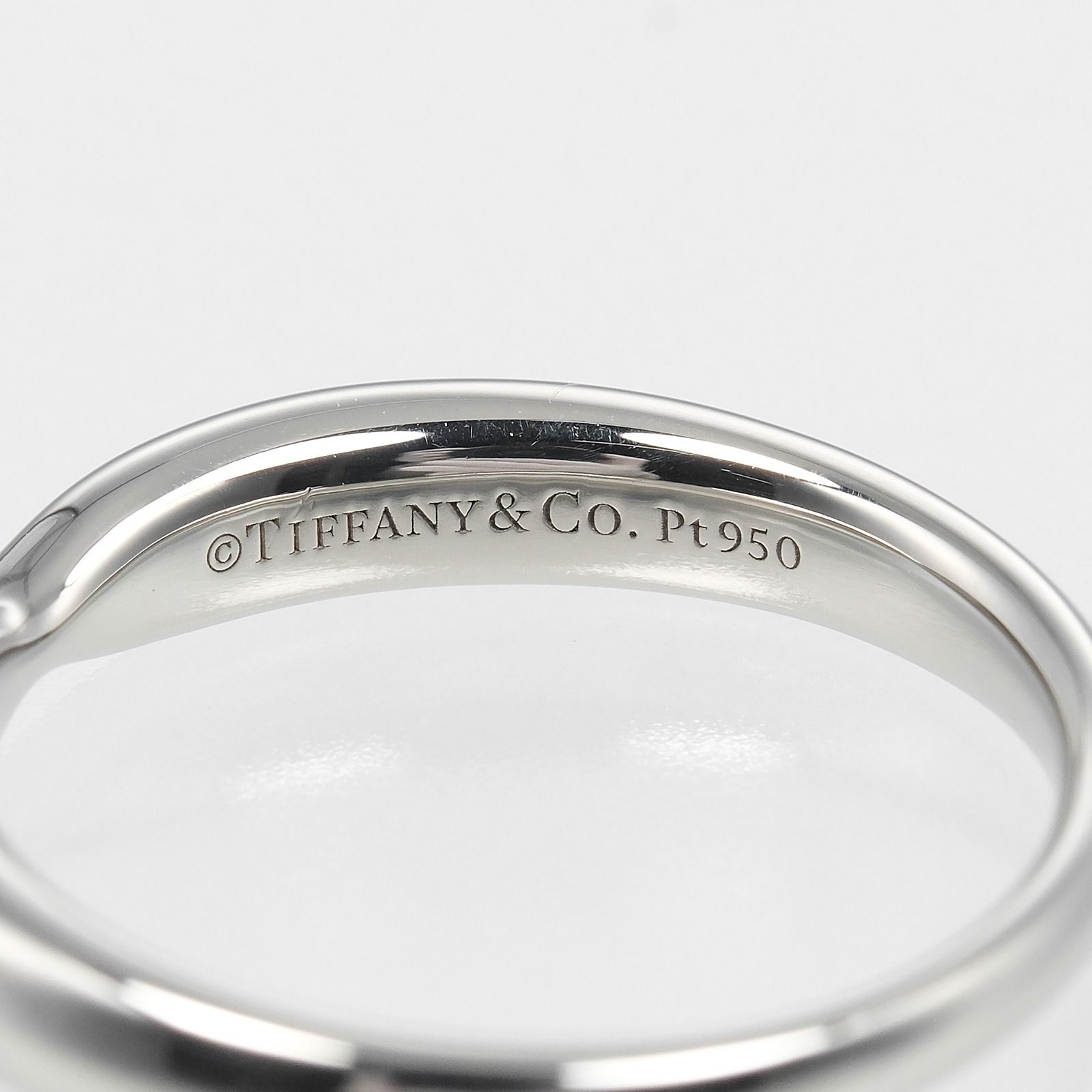 Tiffany & Co. シルバーリング 1999 Pt950 プラチナ Tiffany & Co