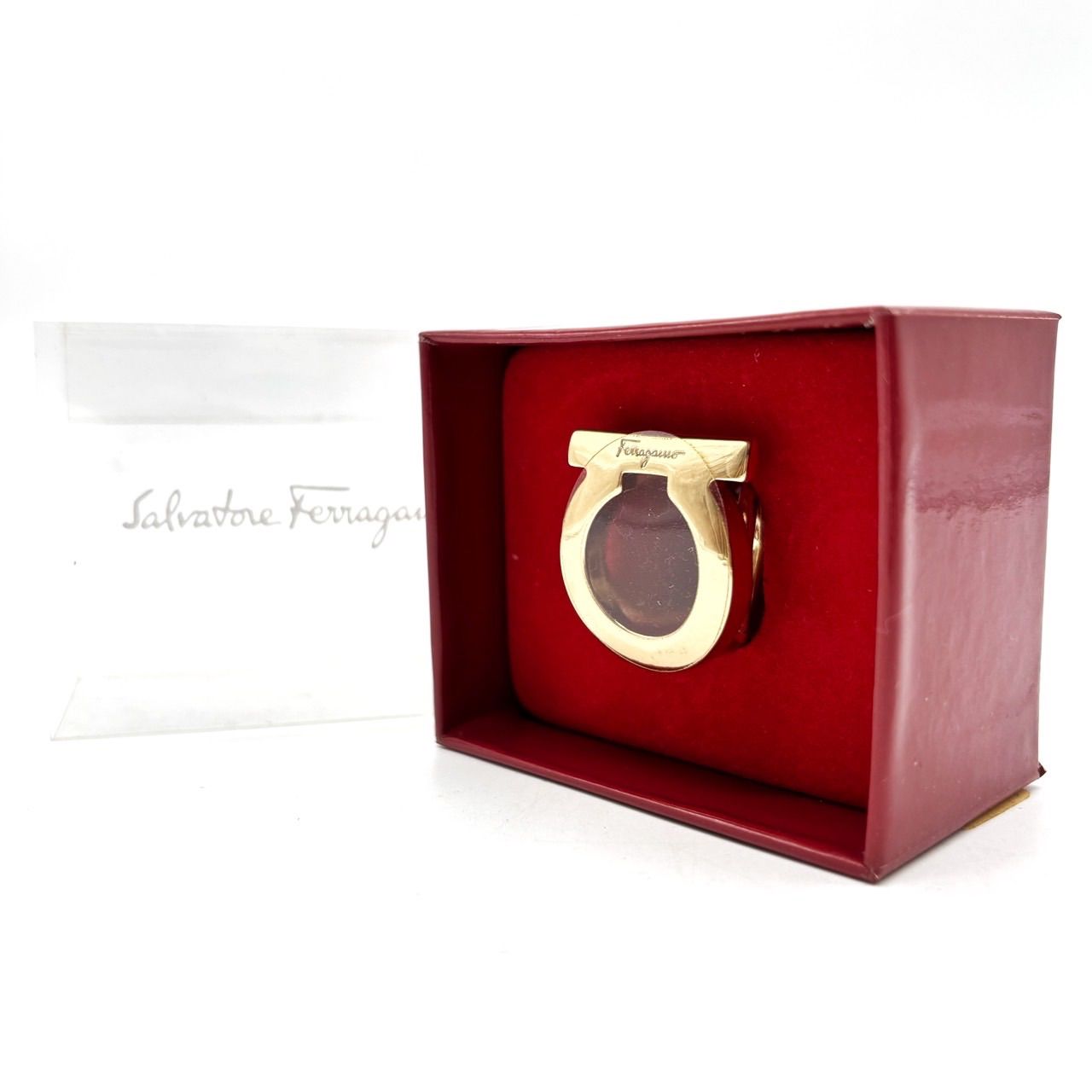 ✨良品✨ Salvatore Ferragamo サルヴァトーレフェラガモ ガンチーニ