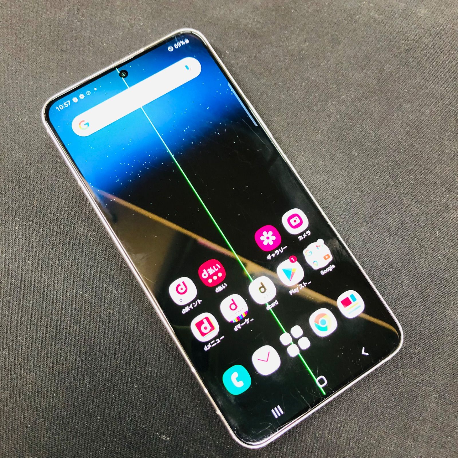 訳あり品】Galaxy S22 docomo SIMロック解除済 256GB SC-51C ホワイト