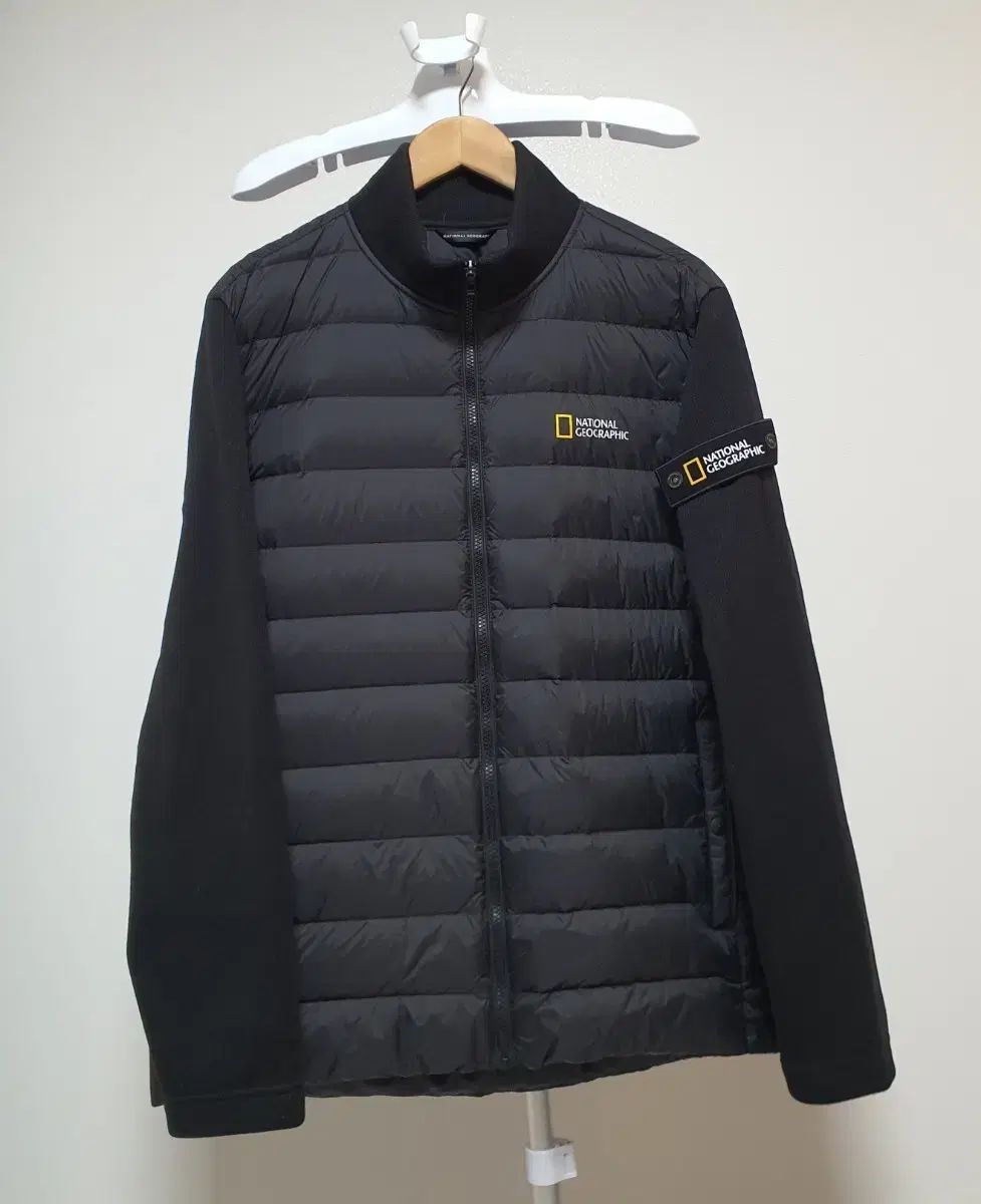 ナショナルジオグラフィック 新モデル ニット ダウン 110サイズ ブラック