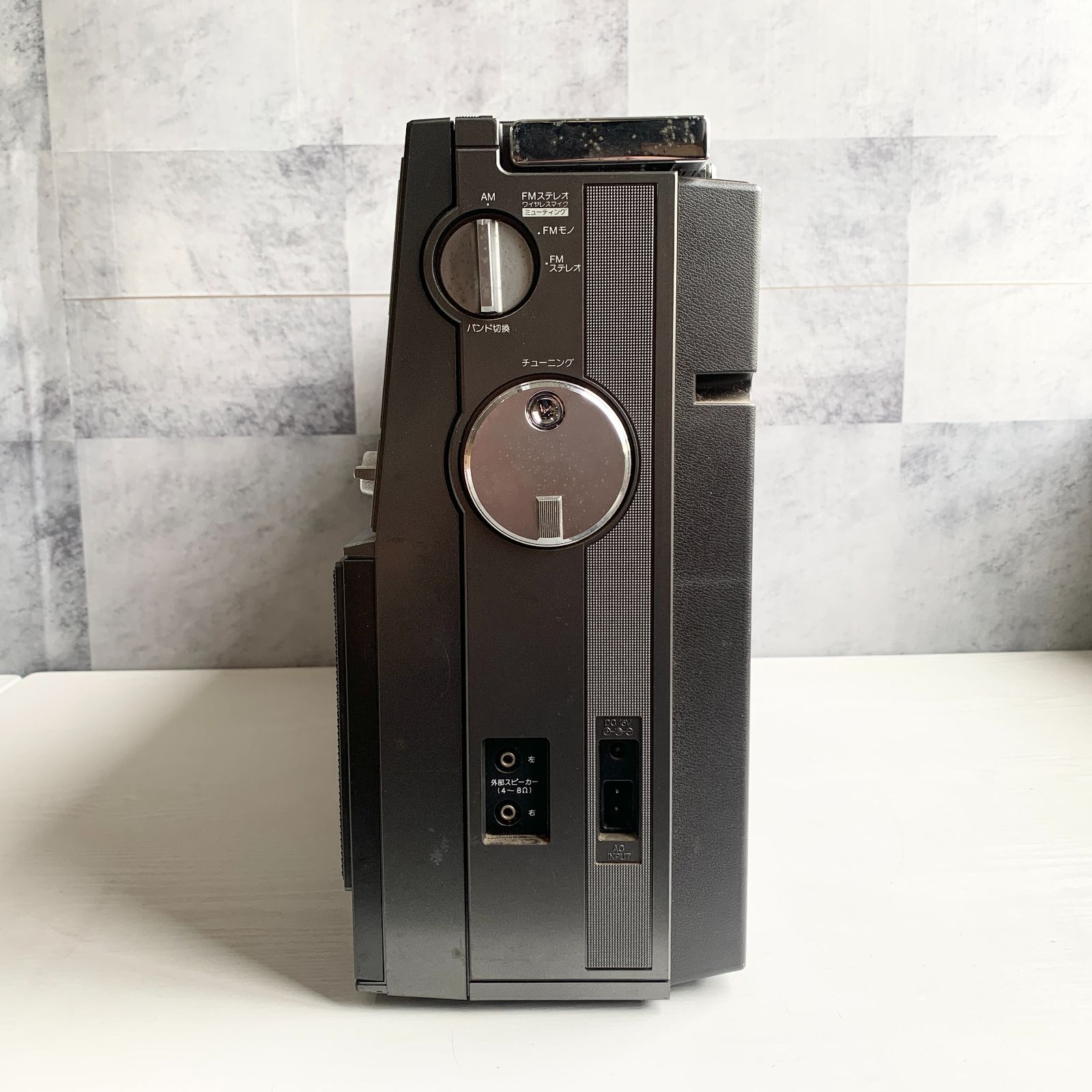 SHARP Q38 Double ラジオ・ラジカセ ジャンク SHARP Q38 Double ラジオ・ラジカセ ジャンク SHARP Q38 Double ラジオ