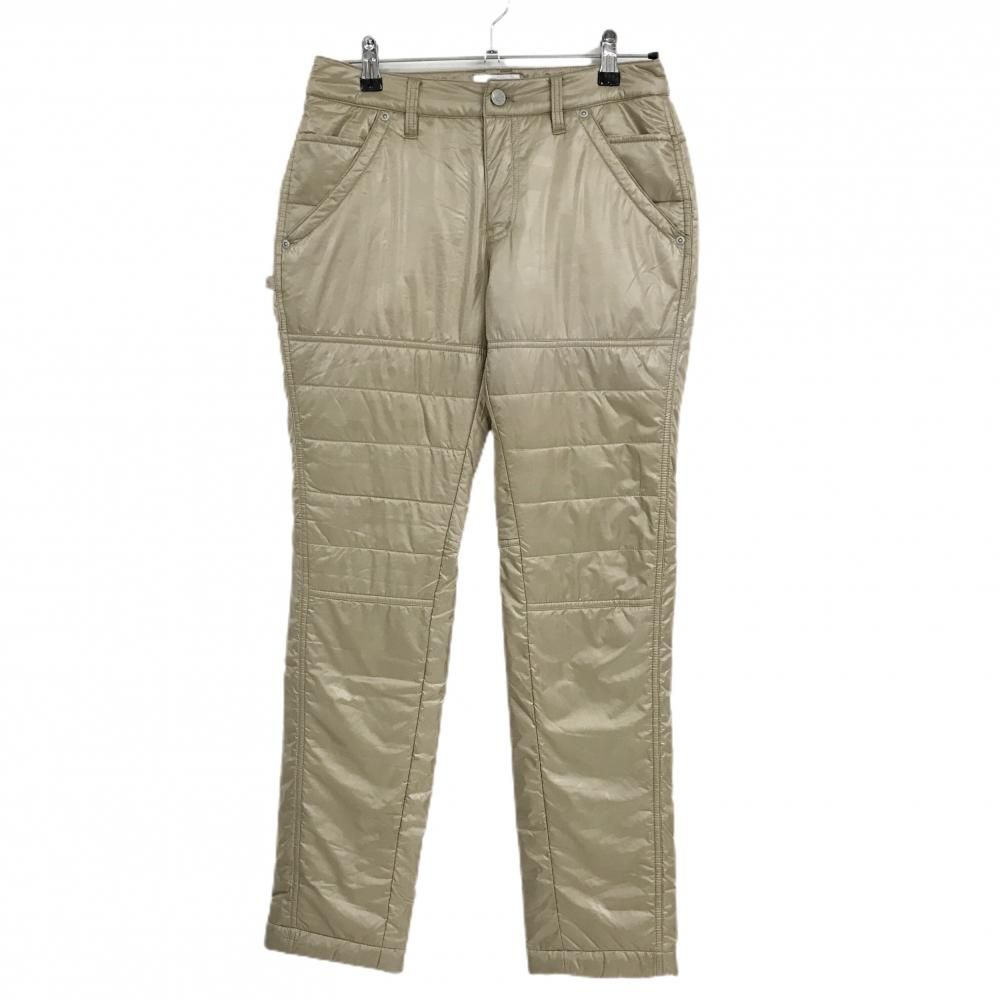 超 ジャックバニー 中綿パンツ ベージュ 迷彩地模様 カモフラ レディース 0 S ゴルフウェア Jack Bunny