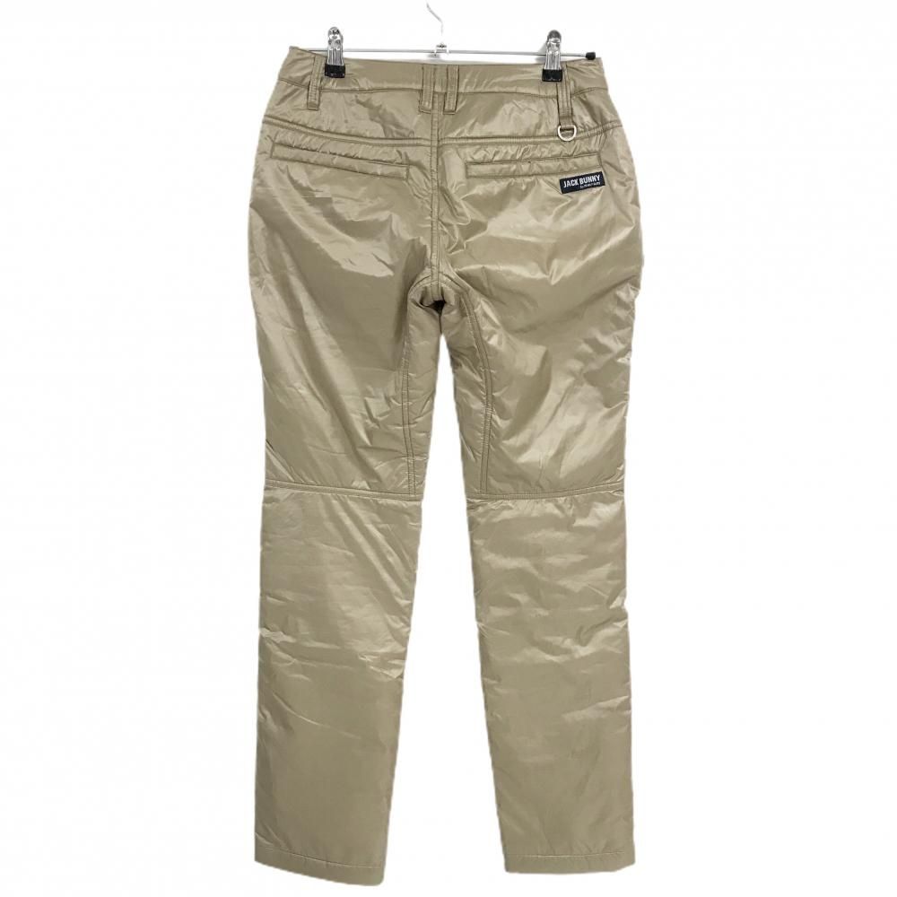 超 ジャックバニー 中綿パンツ ベージュ 迷彩地模様 カモフラ レディース 0 S ゴルフウェア Jack Bunny