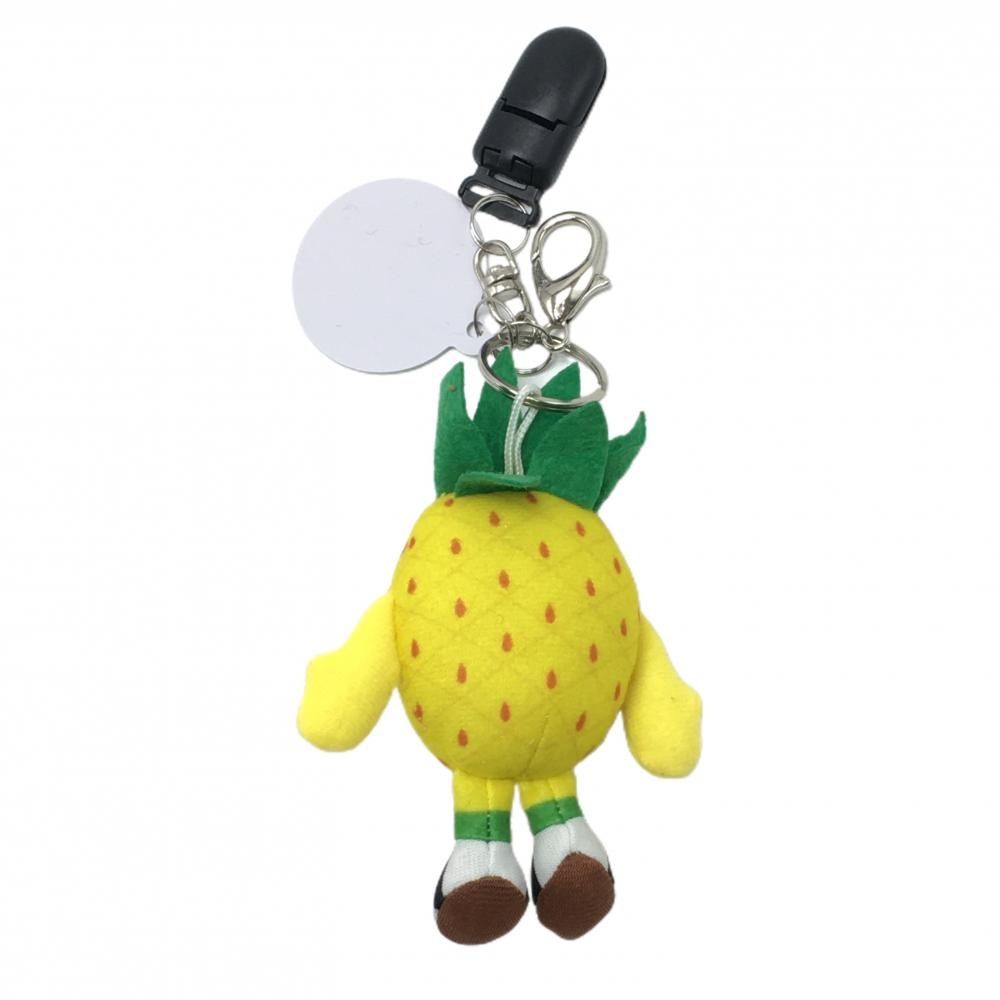 超美品】パーリーゲイツ キーホルダー イエロー×グリーン パイナップル 