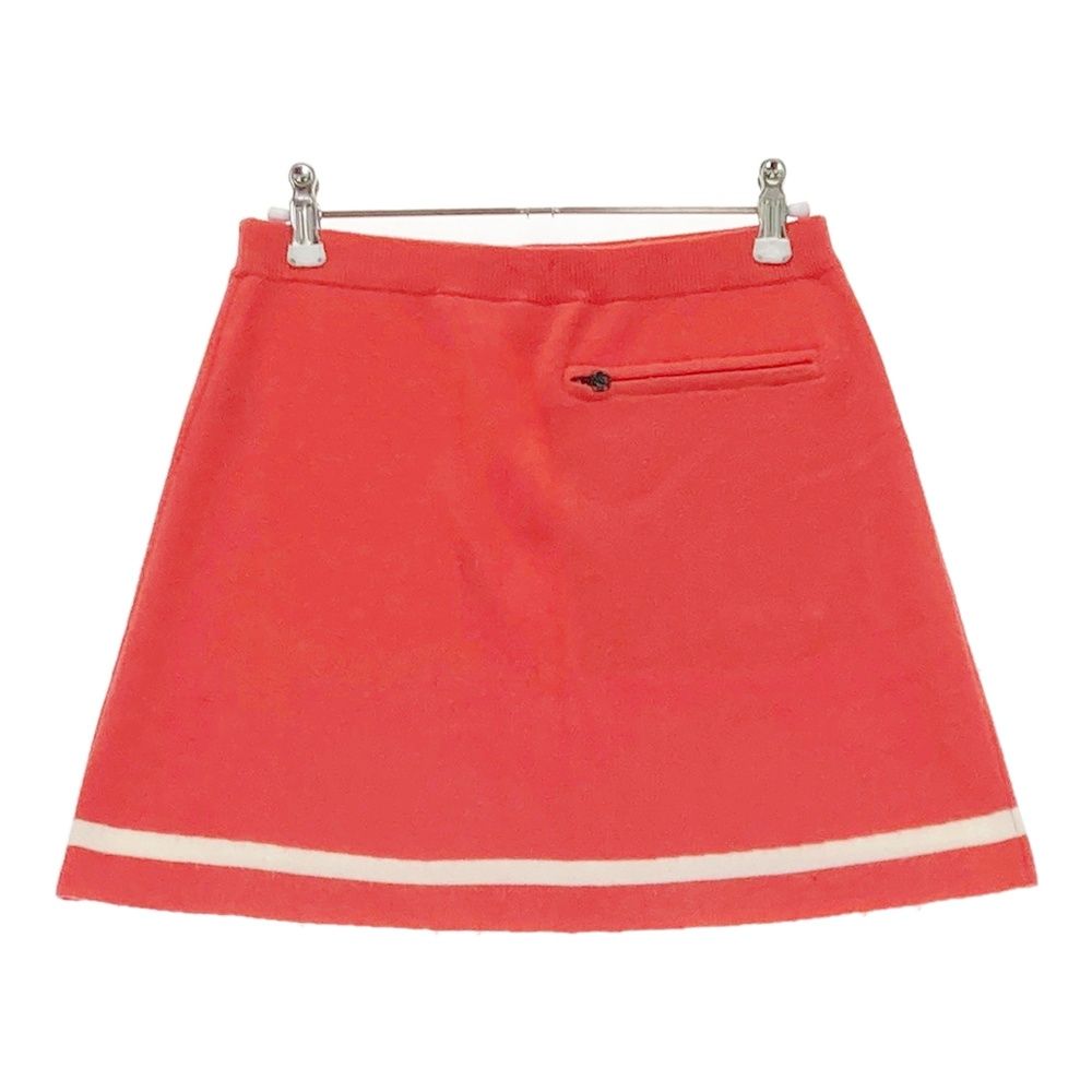 サイズ：M DESCENTE GOLF デサントゴルフ ; ニットスカート レッド系