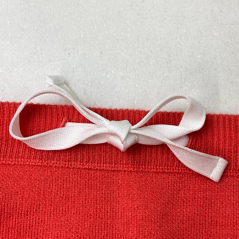 サイズ：M DESCENTE GOLF デサントゴルフ ; ニットスカート レッド系