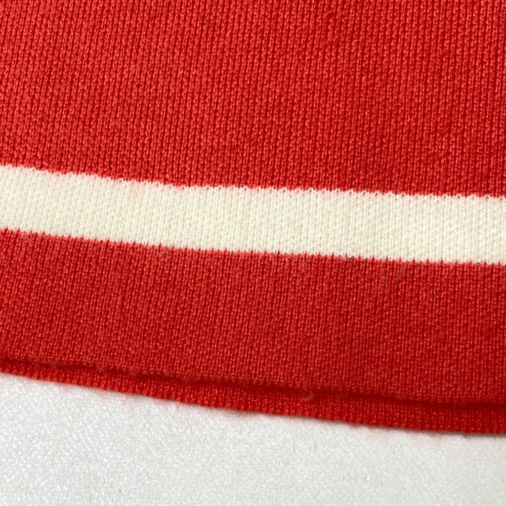 サイズ：M DESCENTE GOLF デサントゴルフ ; ニットスカート レッド系