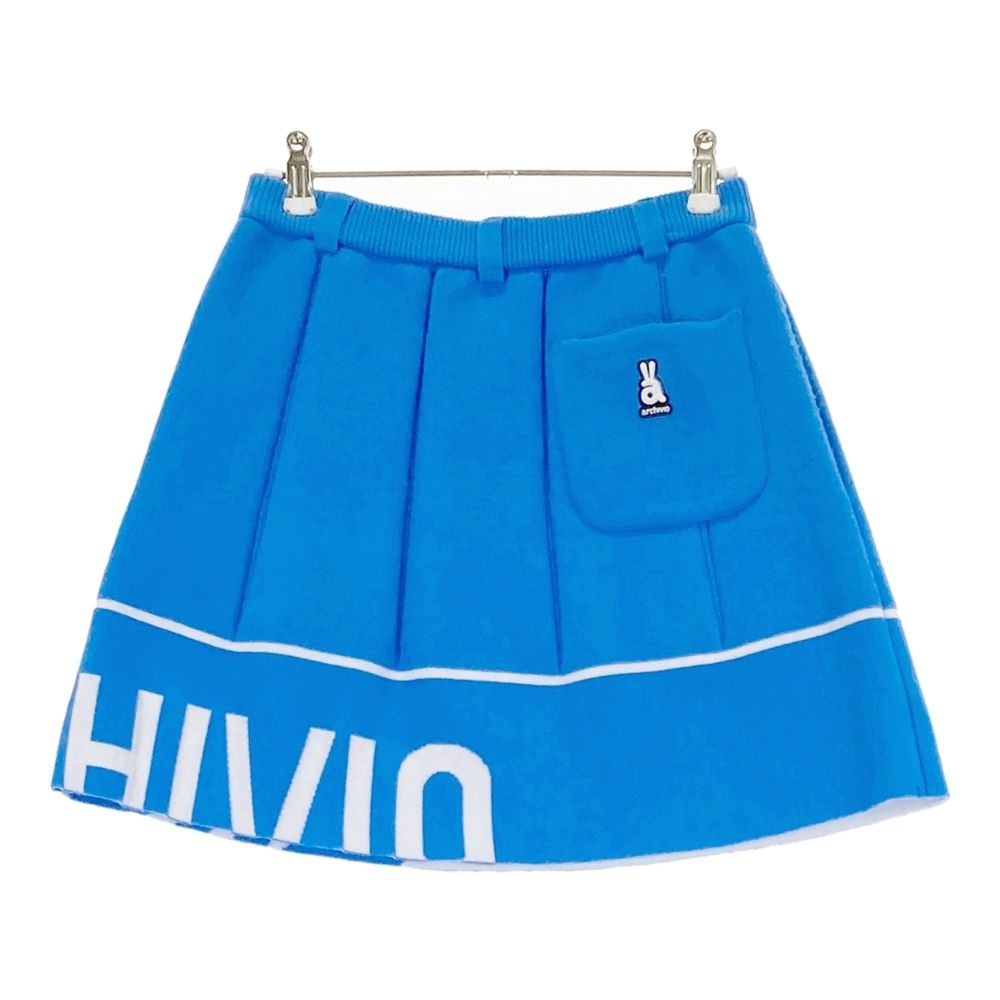 サイズ 36 アルチビオ A 216926 ウール混 ニットスカート ブルー系 ゴルフウェア レディース ストスト