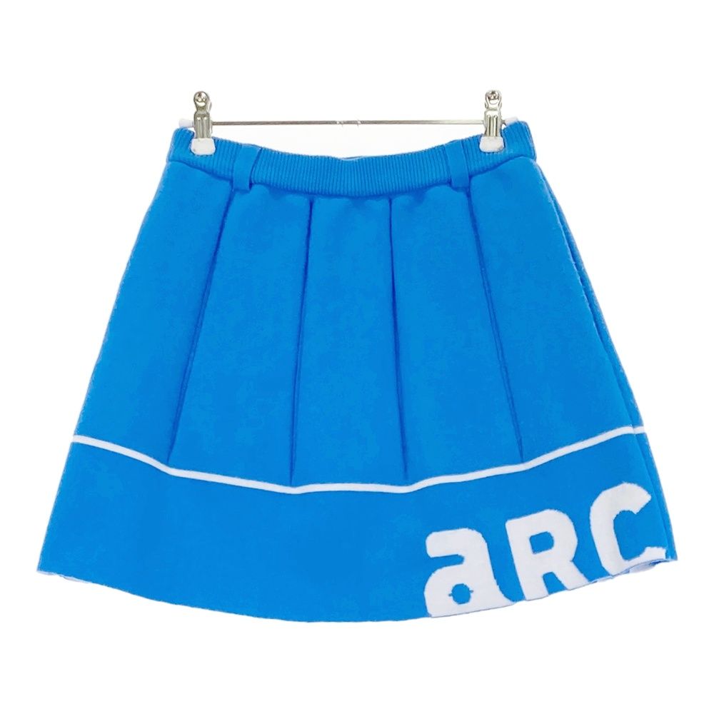 サイズ 36 ARCHIVIO アルチビオ A216926 ウール混 ニットスカート ブルー系 240101558155 ゴルフウェア レディース ストスト