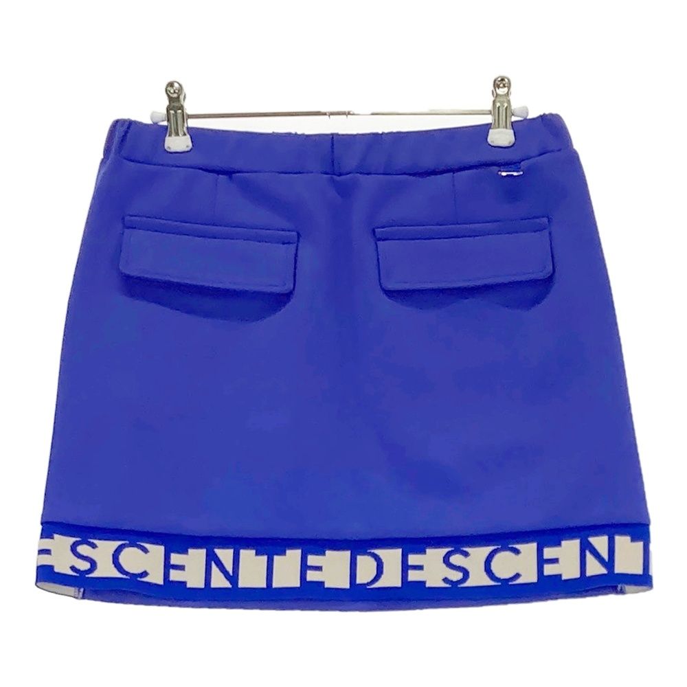 サイズ L GOLF デサントゴルフ ストレッチスカート ブルー系 ゴルフウェア レディース ストスト